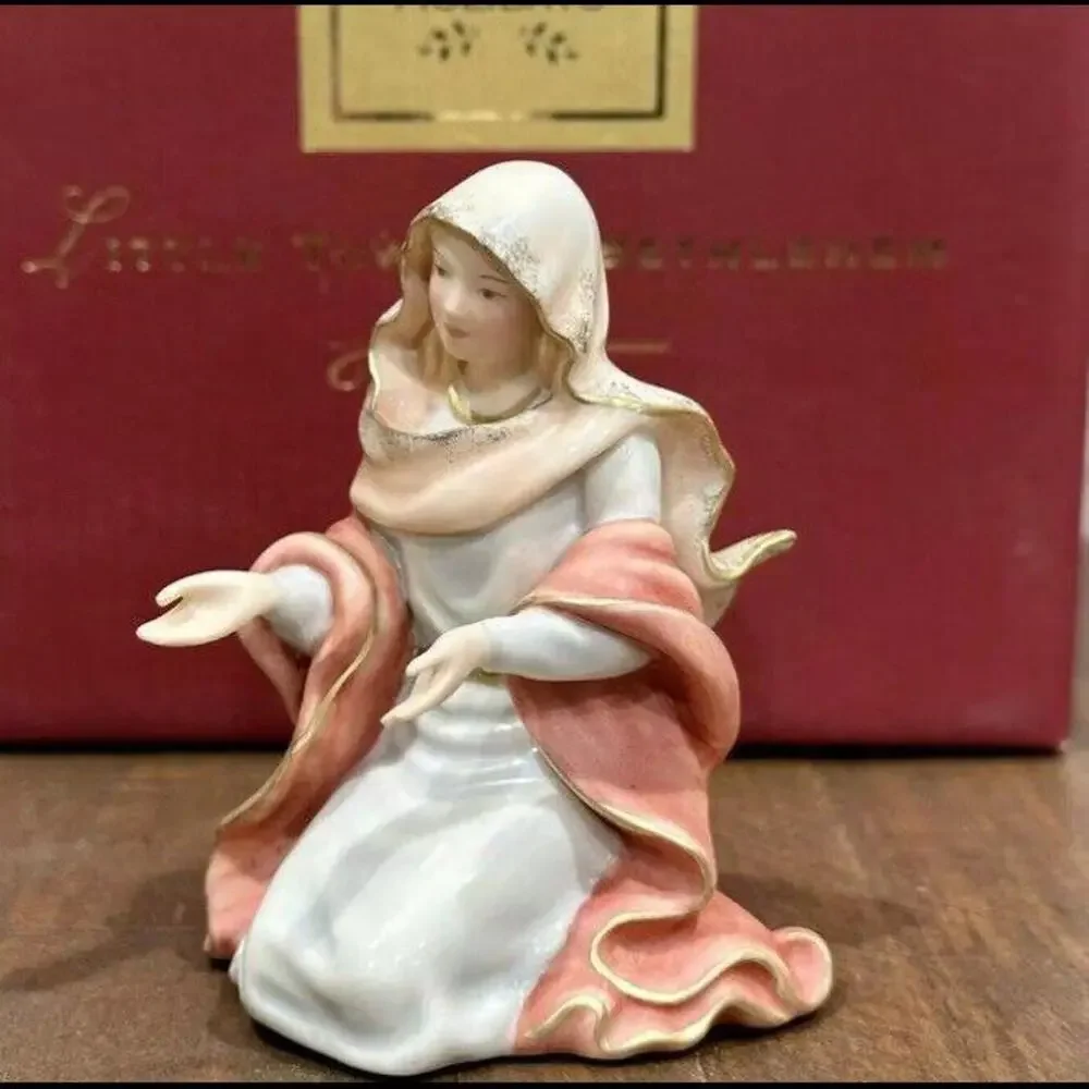 ✡️Lenox Holidays Little Town of Bethlehem Nativity Figurine Mary NIB